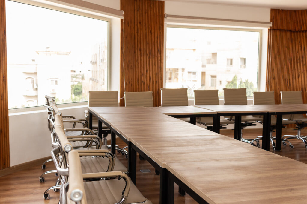 Diplo New Cairo meeting room
