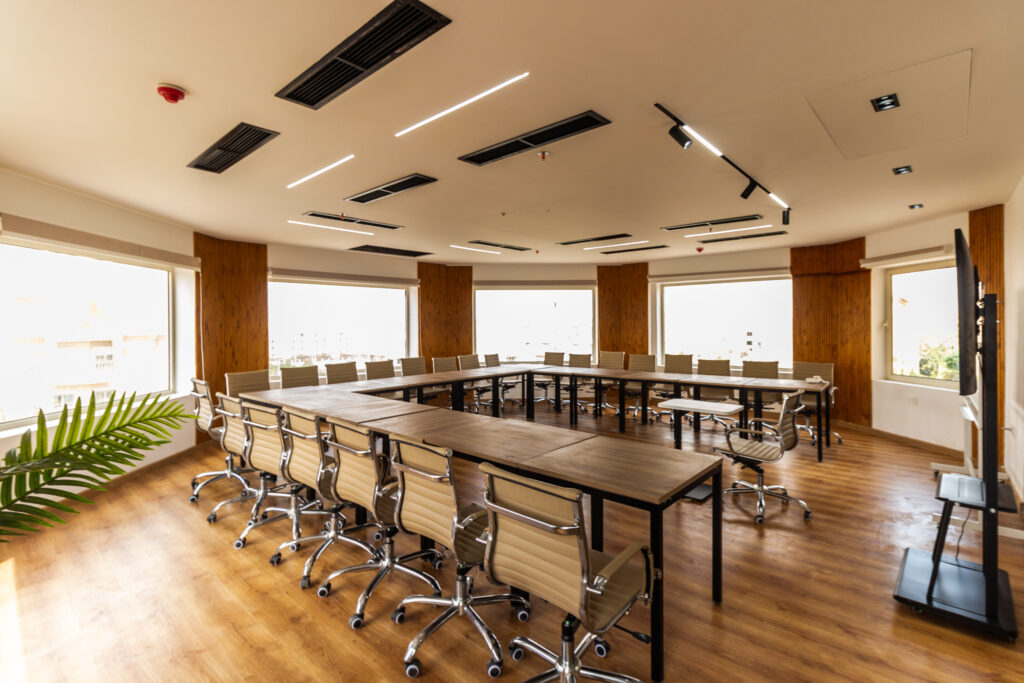 Diplo New Cairo meeting room
